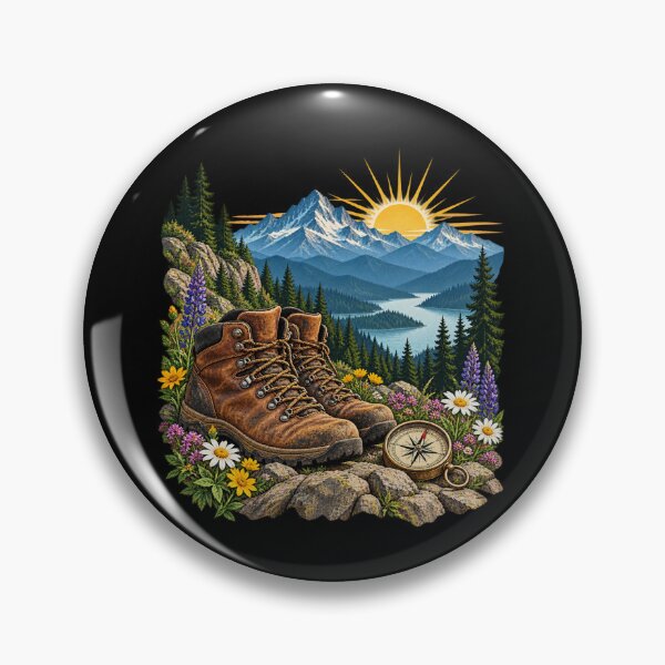 Item preview, Mountain Trail Boots Sunrise designed and sold by haitrieuic96.
