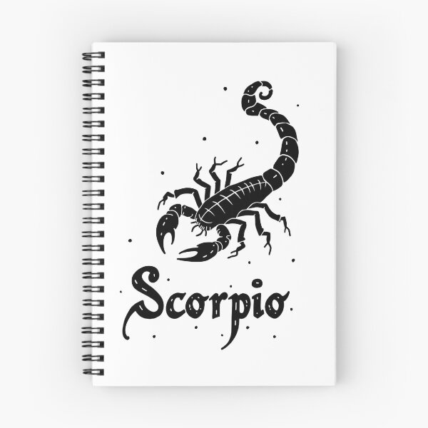 Item preview, Scorpio: Starry Night Intrigue - Bold Scorpion Line Art designed and sold by Qubivibe.