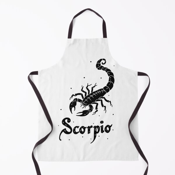 Item preview, Scorpio: Starry Night Intrigue - Bold Scorpion Line Art designed and sold by Qubivibe.