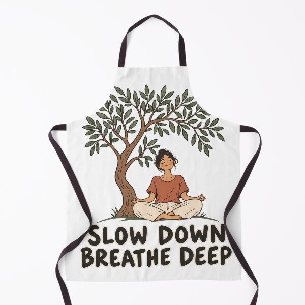 Item preview, Slow Down Breathe Deep Peaceful Tree Meditation designed and sold by FujinStore24.
