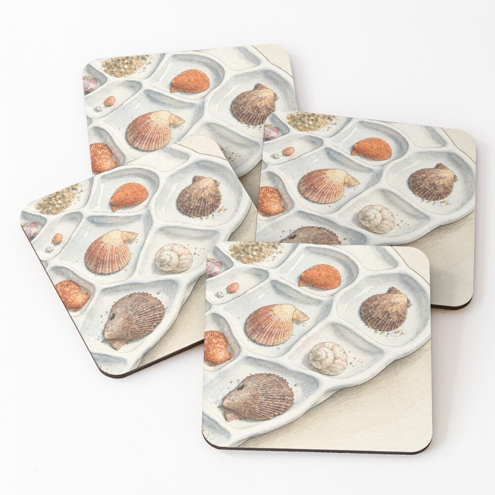 Item preview, Coasters (Set of 4) designed and sold by DreamingShell.