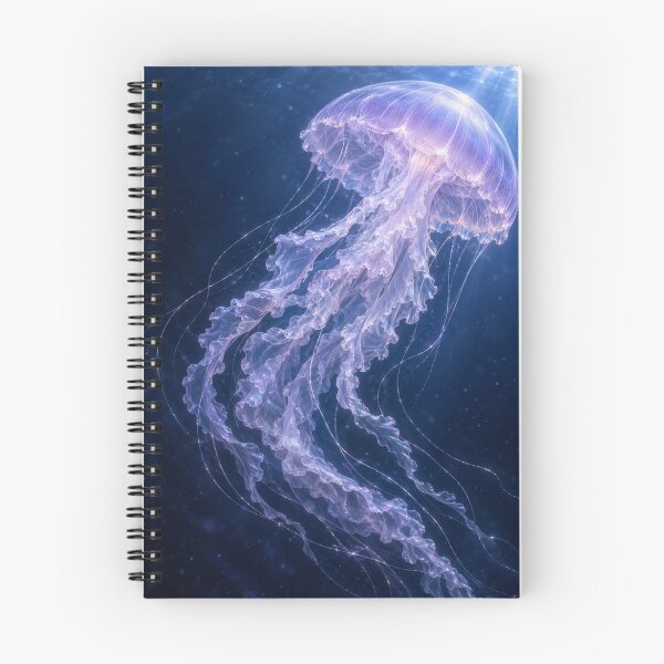 Item preview, Amethyst Veil — Lavender Fantasy Jellyfish designed and sold by SEIMEI2025.