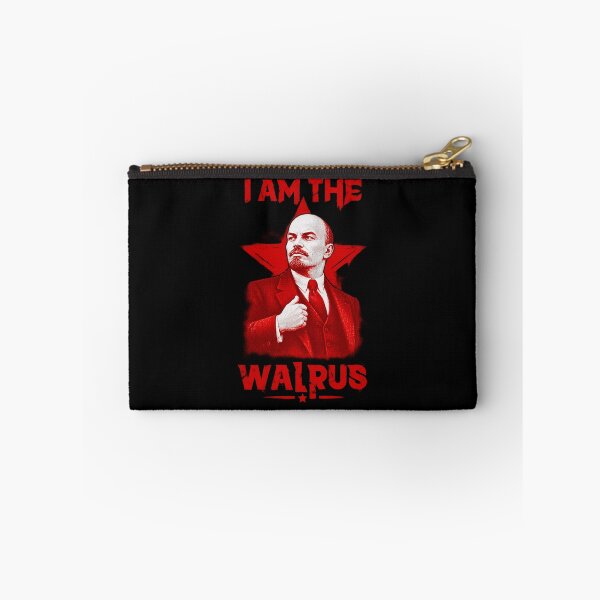 Item preview, I AM THE WALRUS Lenin Red Star T-Shirt designed and sold by MarianBetty.