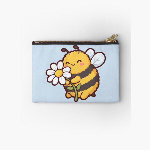 Item preview, Cute Bumblebee Hugging a Daisy designed and sold by Rariks.