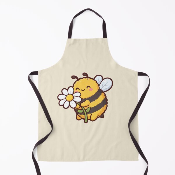 Item preview, Cute Bumblebee Hugging a Daisy designed and sold by Rariks.