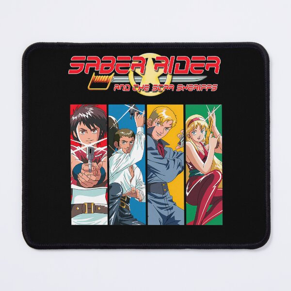 Item preview, Four Anime Space Law Enforcement Heroes Panel Portrait designed and sold by EvanGrahamg.