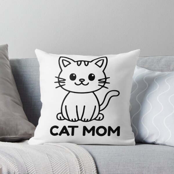 Aperçu de l'œuvre Maman Chat - Design mignon pour amoureux des chats créée et vendue par walbayzon.