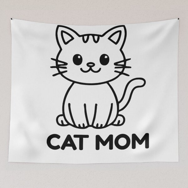 Item preview, Cat Mom - Cute Cat Lover Design designed and sold by walbayzon.