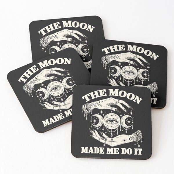 Item preview, The Moon Made Me Do It Triple Moon Celestial Witch Hands Graphic designed and sold by CarlaKaise.