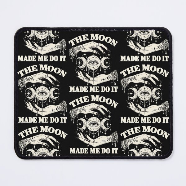 Item preview, The Moon Made Me Do It Triple Moon Celestial Witch Hands Graphic designed and sold by CarlaKaise.