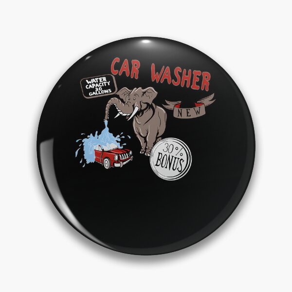 Item preview, Elephant Spraying Water From Trunk designed and sold by AudricDAvis.