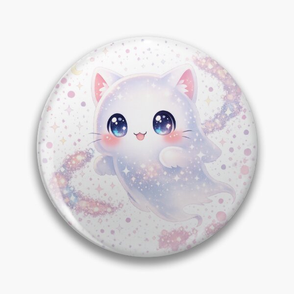 Item preview, Moonlit Ghost Kitty designed and sold by Sommium .