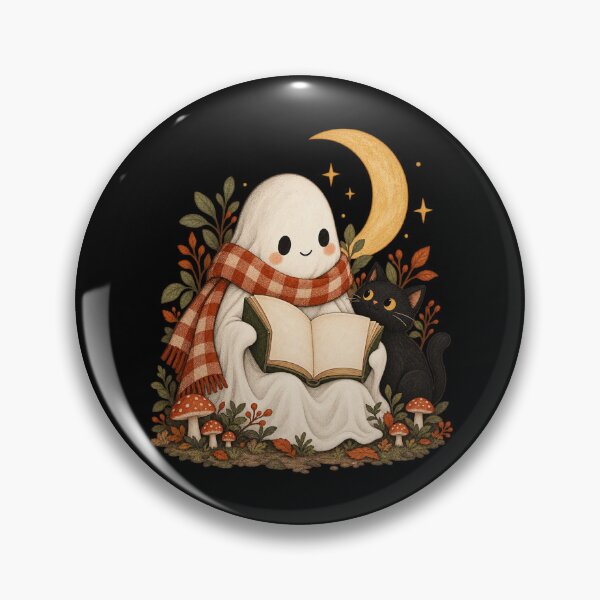 Item preview, Reading Ghost Moon Black Cat designed and sold by haitrieuic96.