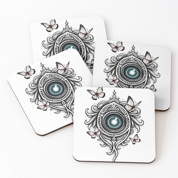 Item preview, Tribal Camera Lens Tattoo Flash designed and sold by Qubivibe.