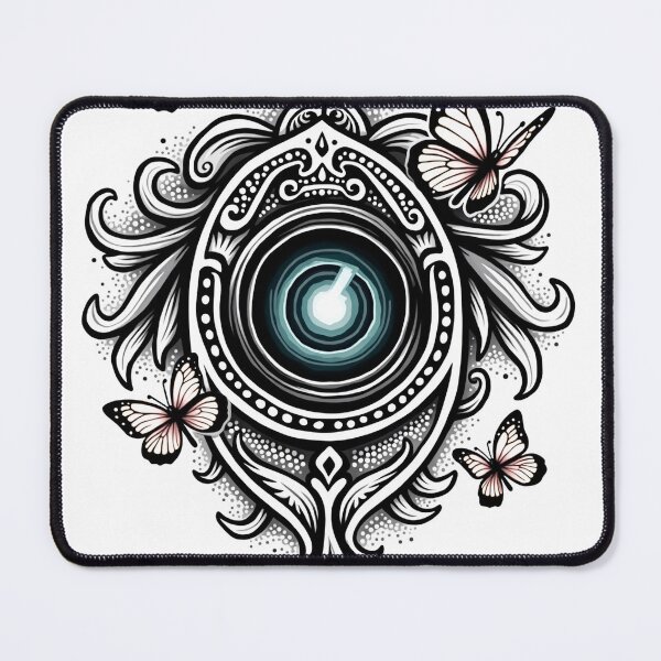 Item preview, Tribal Camera Lens Tattoo Flash designed and sold by Qubivibe.