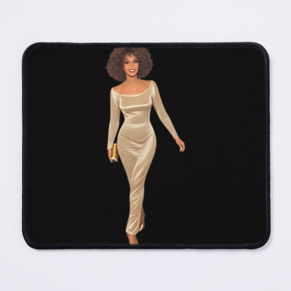Item preview, Whitney Houston Iconic Music Legend Portrait Design designed and sold by Salah Diab.