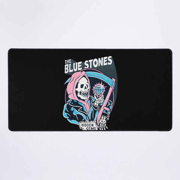 Item preview, TheBlueStones Neon Grim Reaper Hidden Gems Diamond Art designed and sold by EruvynStudiose.
