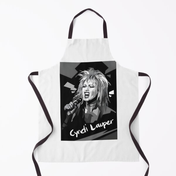 Item preview, Cyndi Lauper Inspired Pop Art Grayscale Portrait Design designed and sold by Salah Diab.
