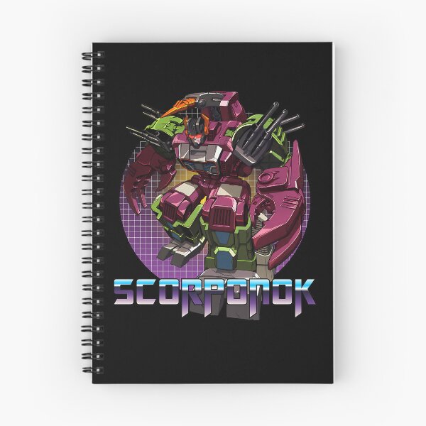 Item preview, Purple Green Giant Scorpion Robot Crouching With Cannons designed and sold by EvanGrahamg.