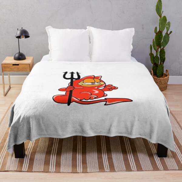 Item preview, Garfield Red Devil Pitchfork Halloween Costume designed and sold by Strayplaym.