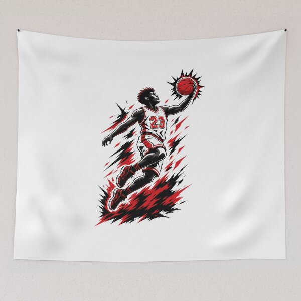 Item preview, 23 Dunk – Epic Michael Jordan Silhouette designed and sold by FakePeopleSuck.