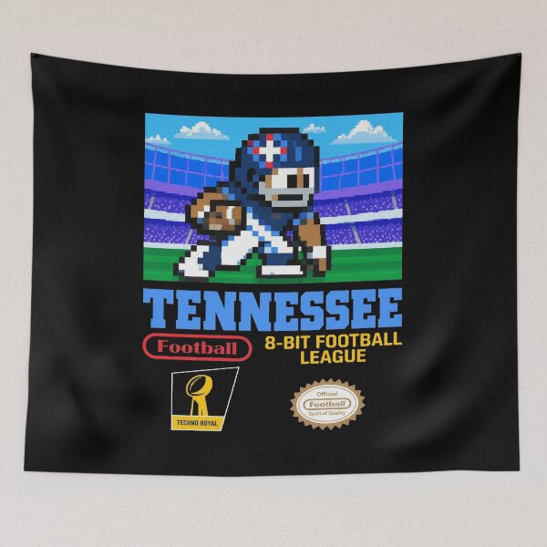 Item preview, Tennessee 8-Bit Football designed and sold by CampfieldliArts.