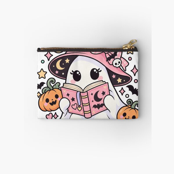 Item preview, Cute Witch Ghost Reading a Book designed and sold by Partoon-dp.