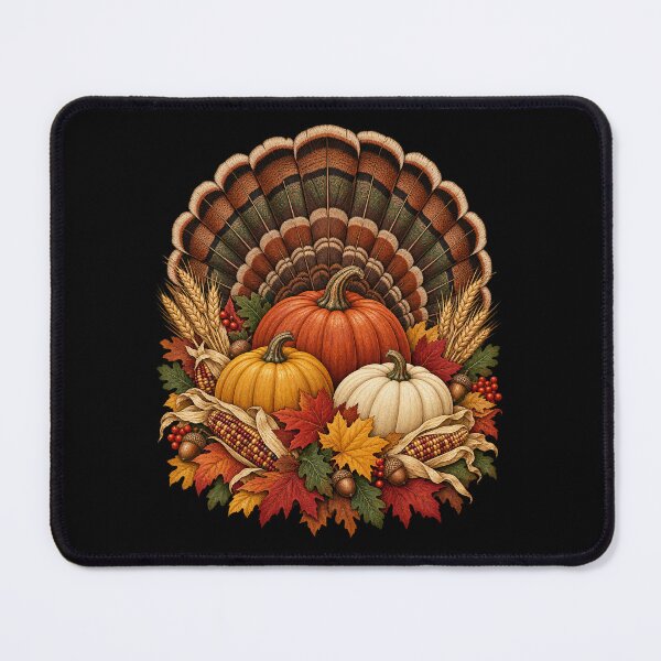 Item preview, Turkey Feather Harvest Pumpkins designed and sold by haitrieuic96.