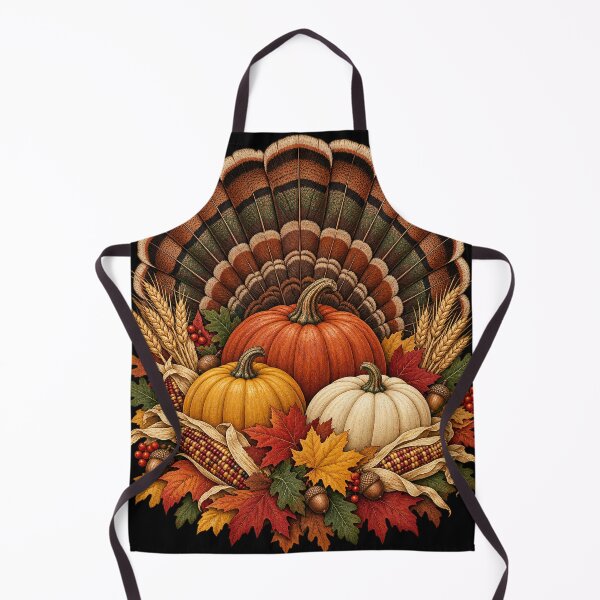 Item preview, Turkey Feather Harvest Pumpkins designed and sold by haitrieuic96.