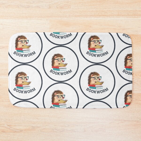 Item preview, Cute Hedgehog Reading Bookworm Design designed and sold by Arc2020.
