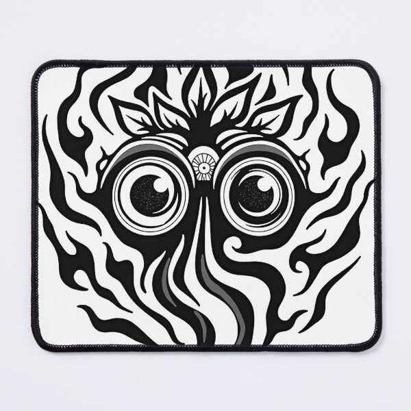 Item preview, Tribal Binoculars Tattoo Flash Design designed and sold by Qubivibe.