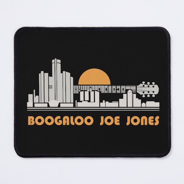 Item preview, Boogaloo Joe Jones Detroit Soul Jazz Guitar Retro Vintage Skyline designed and sold by THE MODA STEREO.