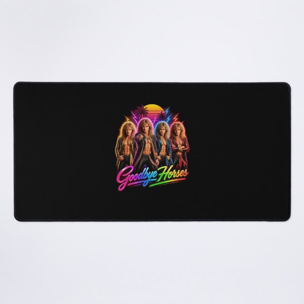 Item preview, Goodbye Horses 80s Retro Synthwave Rock Band-35 designed and sold by MarianBetty.