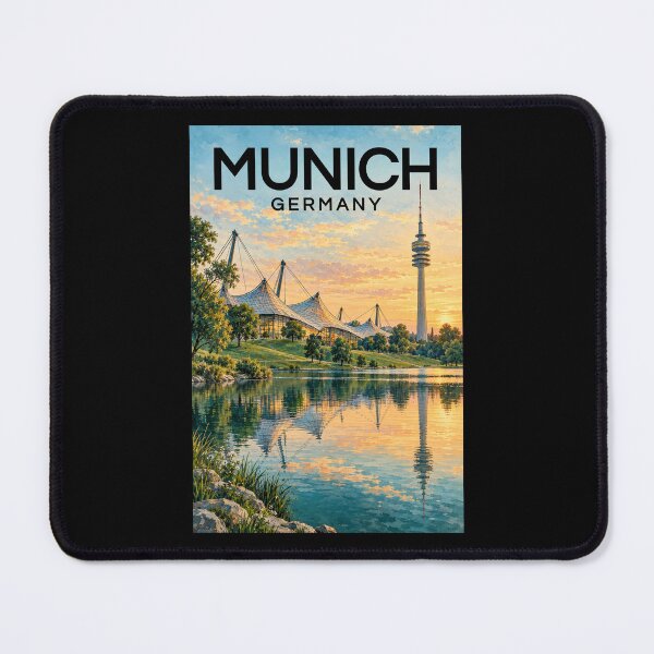 Item preview, Olympiapark Munich - Germany designed and sold by GoodOldVintage.