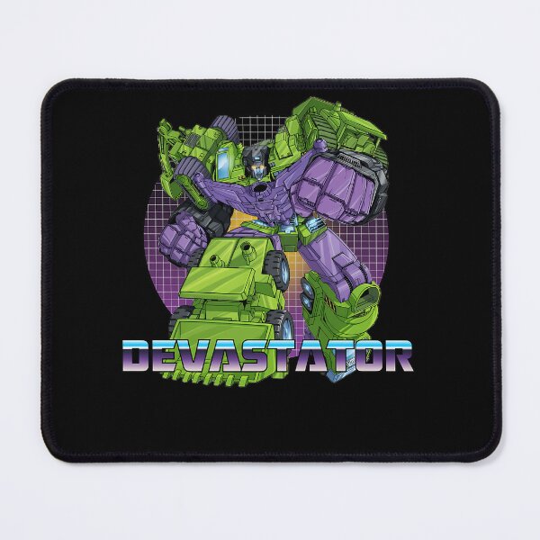 Item preview, Green Purple Giant Combiner Robot Punching Forward In Grid Frame designed and sold by EvanGrahamg.