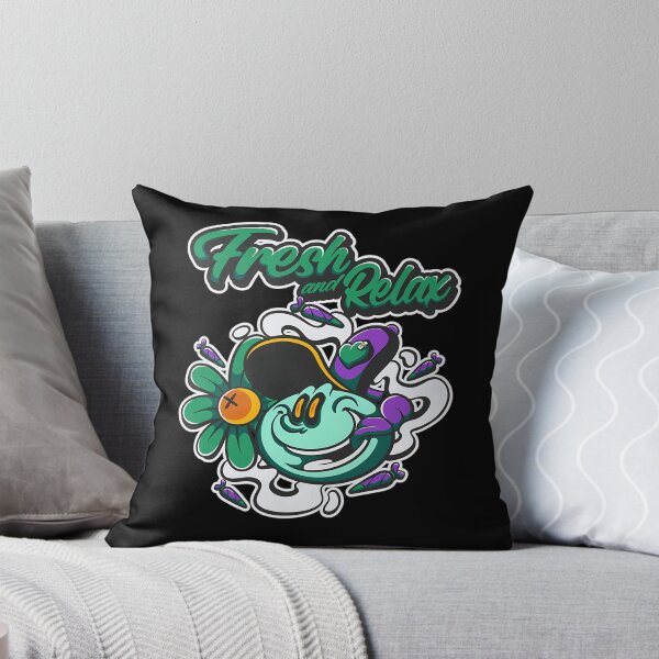 Item preview, Smiling Flower Face Surrounded By Swirls designed and sold by Karinetaelor.