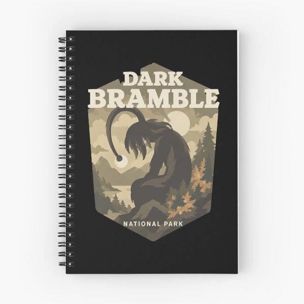 Item preview, Dark Bramble Badge designed and sold by FieldsnancyArts.