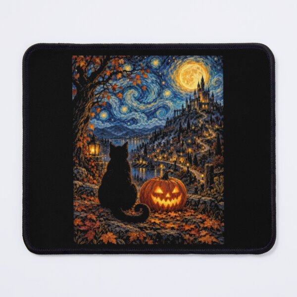 Item preview, halloween cat designed and sold by ghanagjkiyf.