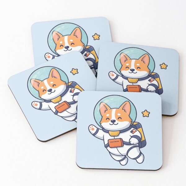 Item preview, Corgi Astronaut Floating in Space designed and sold by Rariks.