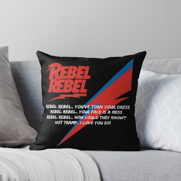 Item preview, David Bowie Rebel Rebel Lyric Graphic designed and sold by Lonnieicki.