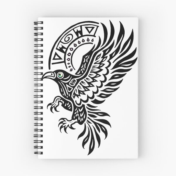 Item preview, Zambia Wildlife Eagle Tattoo Flash Design designed and sold by Qubivibe.