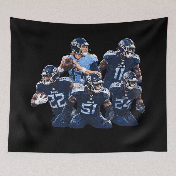 Item preview, Titans Football Collage designed and sold by CampfieldliArts.