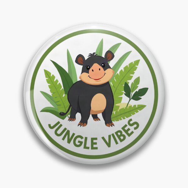 Item preview, Cute Tapir Jungle Vibes designed and sold by Arc2020.