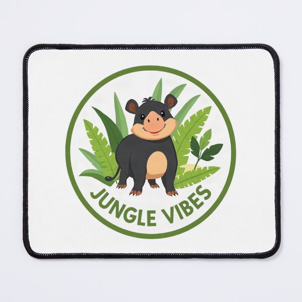 Item preview, Cute Tapir Jungle Vibes designed and sold by Arc2020.