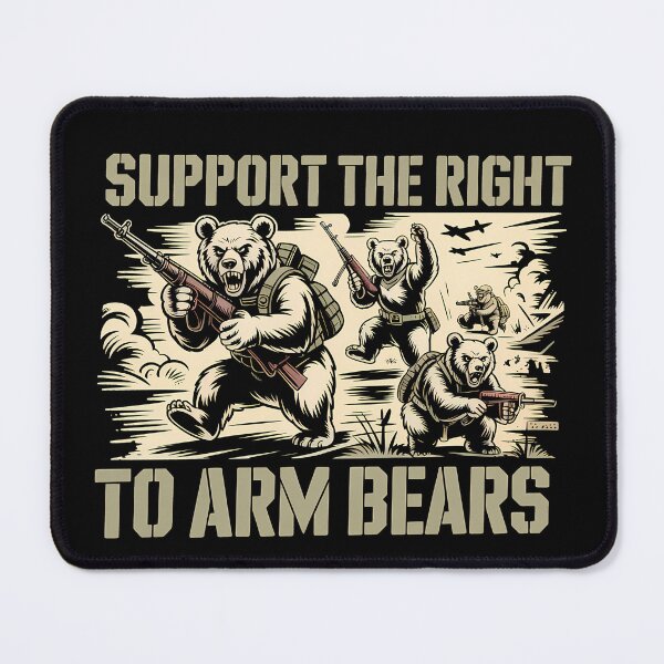 Item preview, Support The Right To Arm Bears – Funny 2nd Amendment Pun Design designed and sold by LoFizzy.