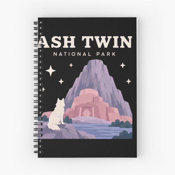 Item preview, Ash Twin National Park designed and sold by FieldsnancyArts.