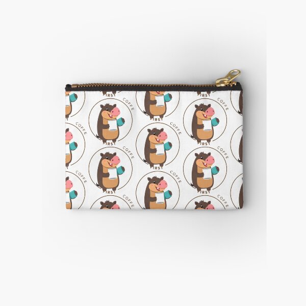 Artikelvorschau, Happy Tapir Coffee Lover Design entworfen und verkauft von Arc2020.