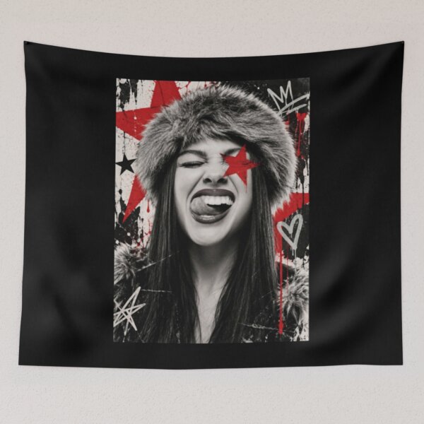 Item preview, Gritty Red Star Fur Hat designed and sold by orvnealar.
