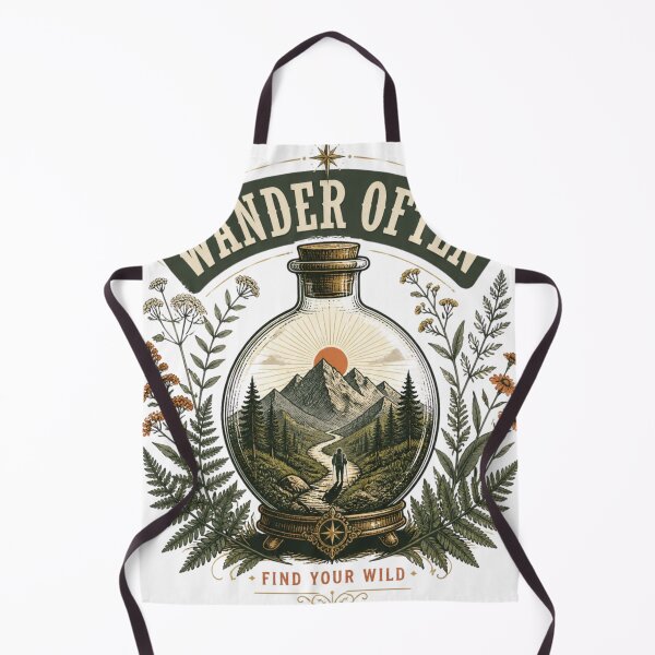 Item preview, Wander Often Mountain Adventure Vintage Art designed and sold by GenZStickerHub1.
