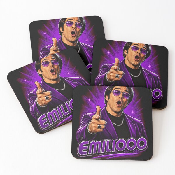 Item preview, Emilioooo 80s Retro Movie Character T-Shirt-19 designed and sold by MarianBetty.